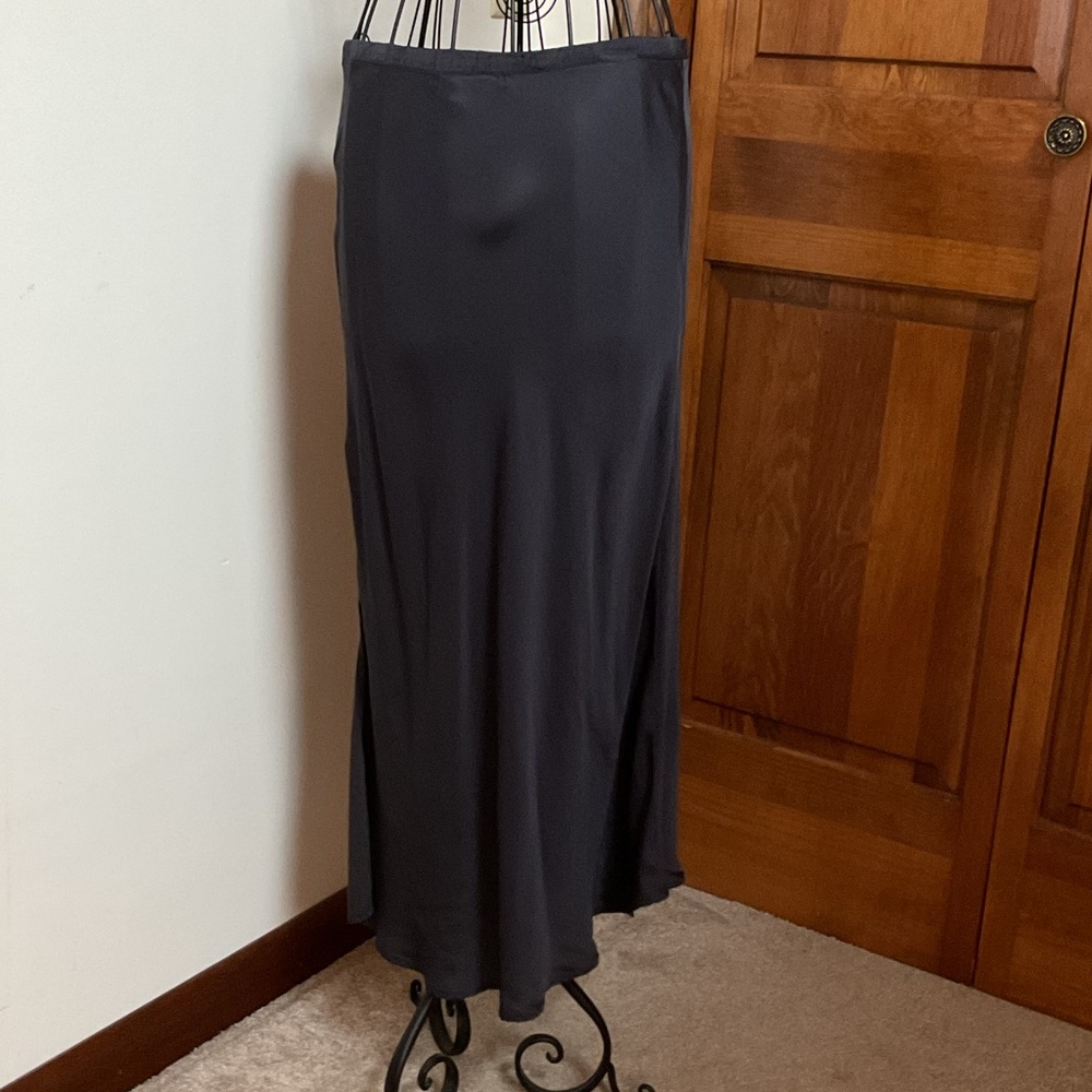 Young fabulous and broke midi skirt, Small, gunmetal grey - Picture 3 of 6